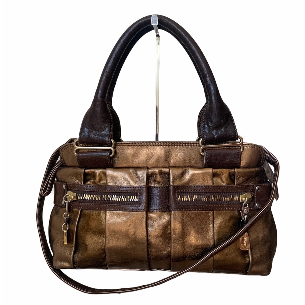 See by Chloé 2-Way Metallic Daytripper Bag